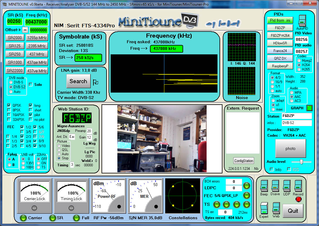 reception SR250_56_DVBS2 modulé par LimeSDRmini piloté par Portsdown.jpg